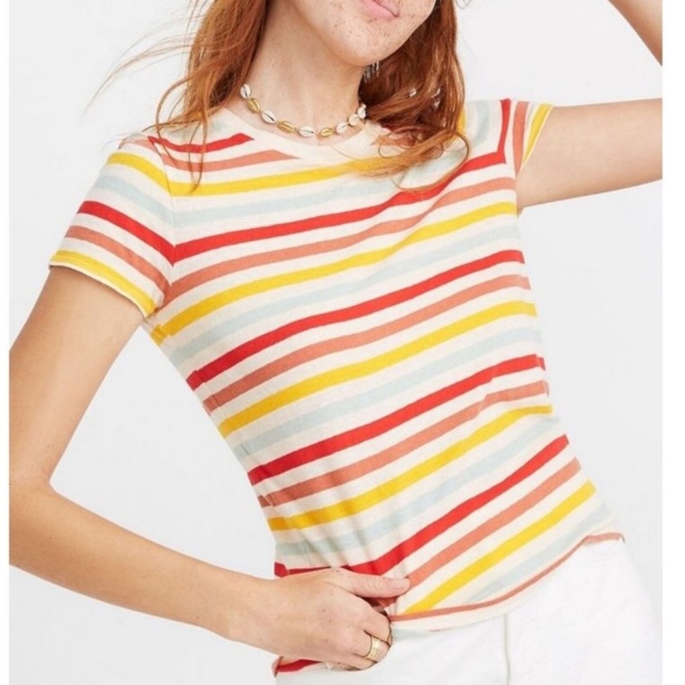 NWT! Madewell "Akia" Tee Size XS